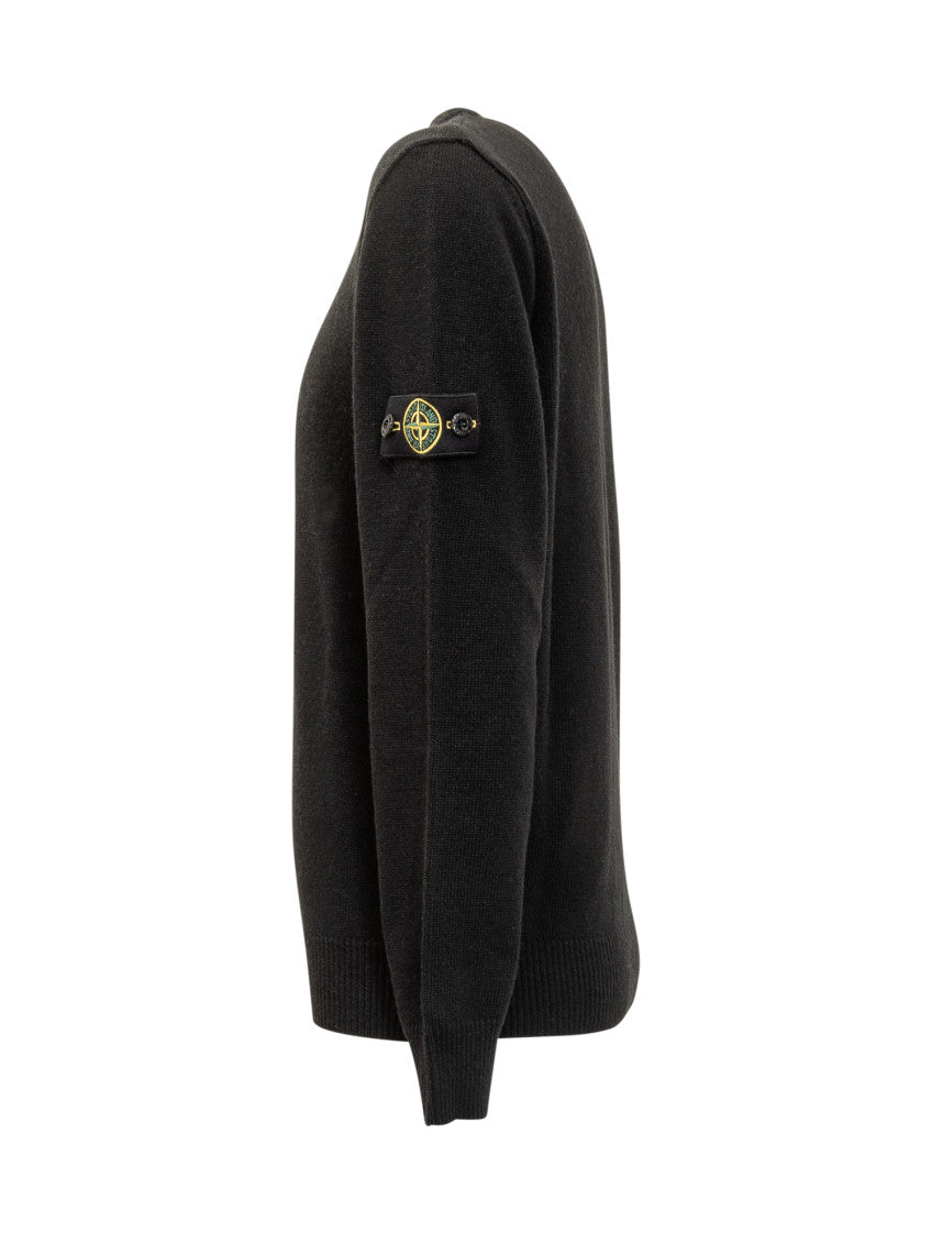 Black Solid Sweater 3