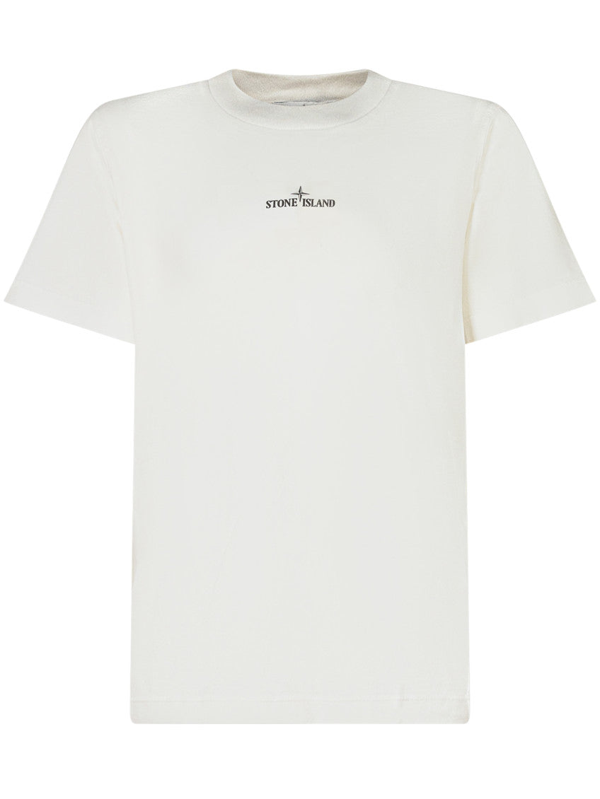 Kids White Logo T-Shirt 1