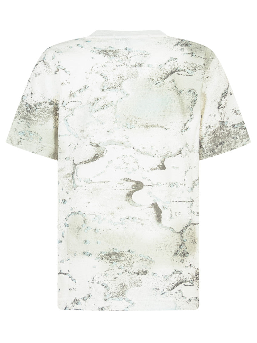 Kids White Abstract T-Shirt 2