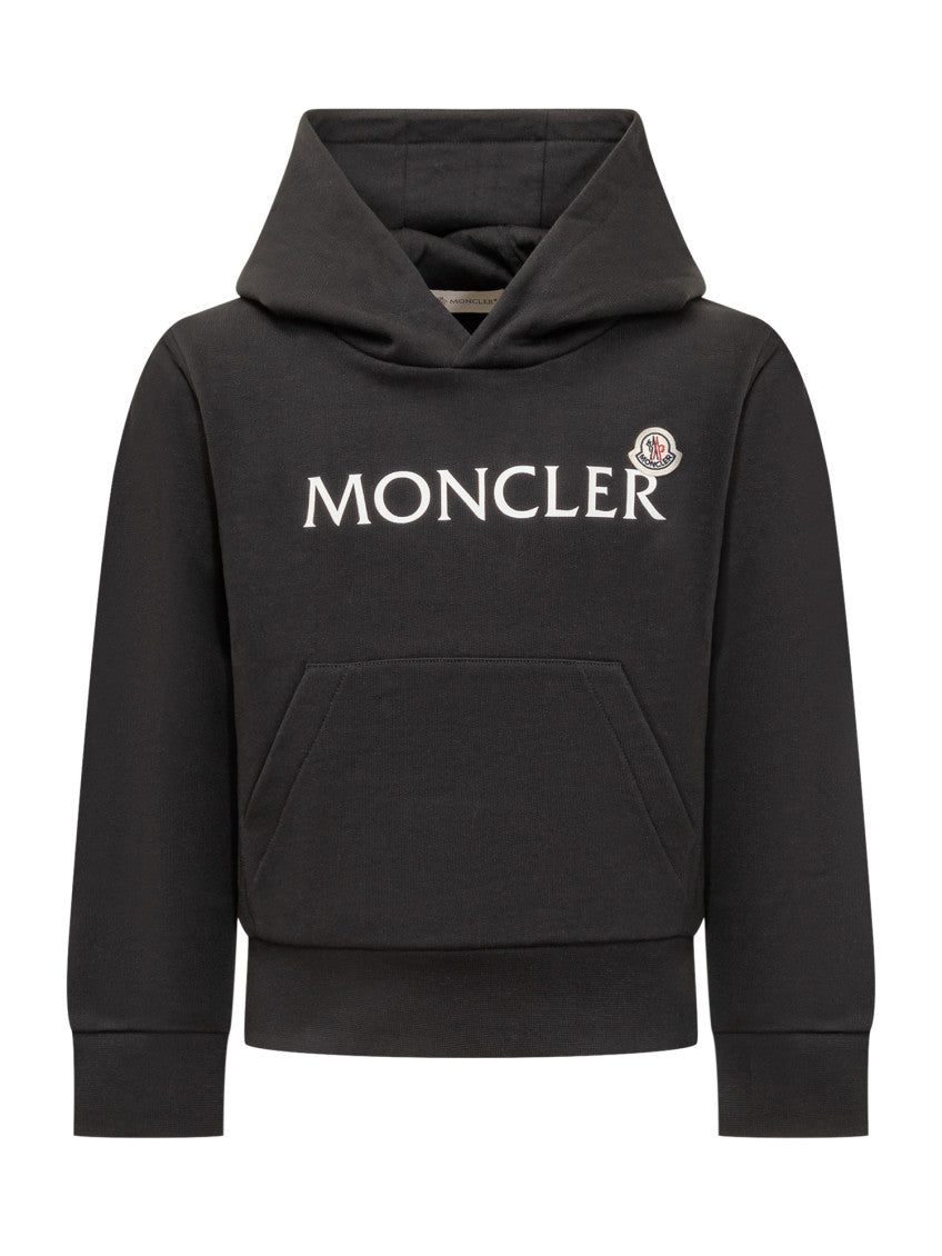 Kids Black Logo Hoodie 1