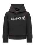 Kids Black Logo Hoodie 1