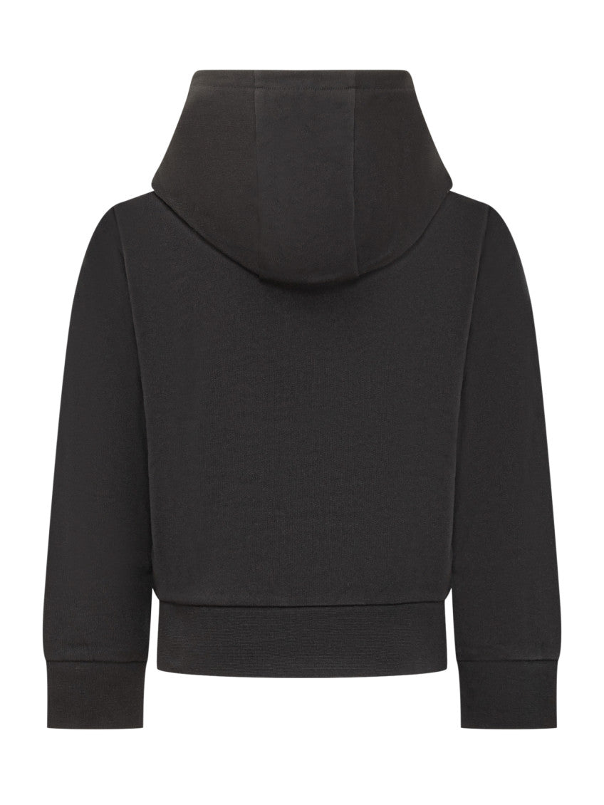 Kids Black Logo Hoodie 2