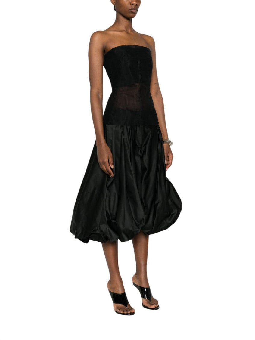 Black Transparent Strapless Top 5
