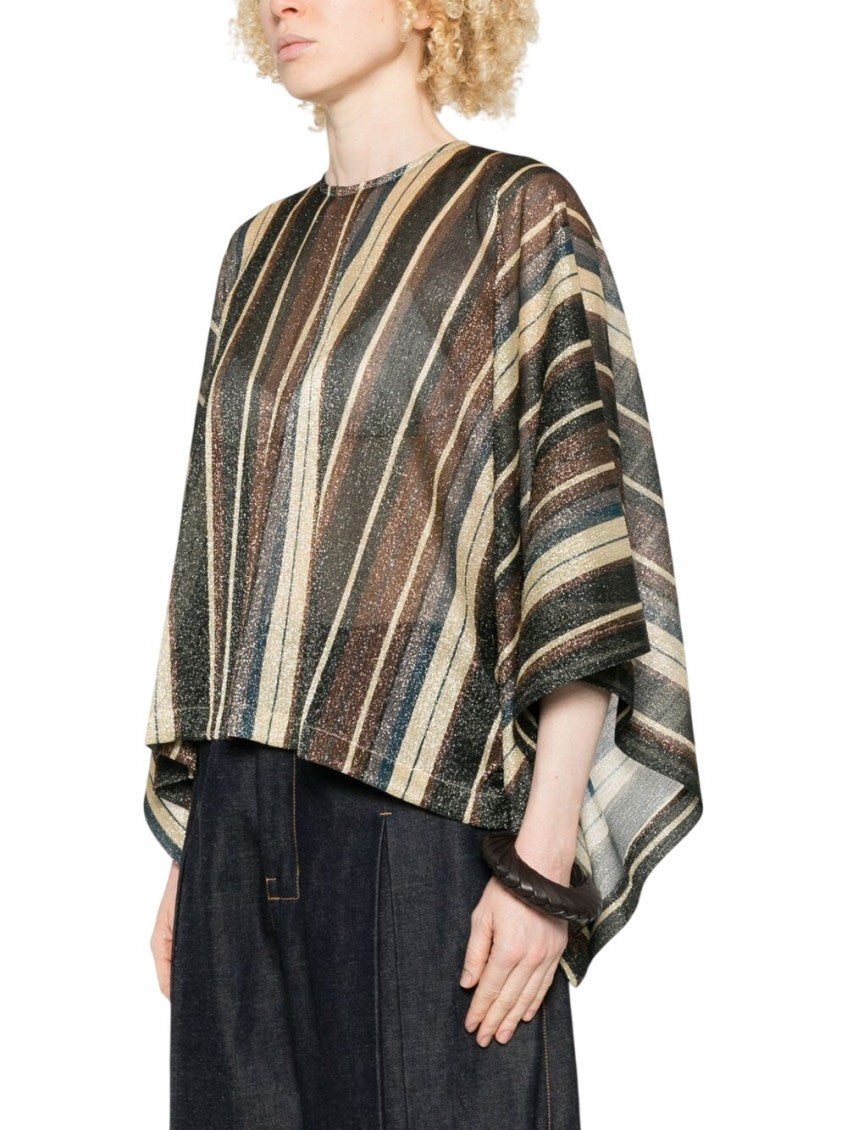 Multicolor Stripes Round Neck Top 3