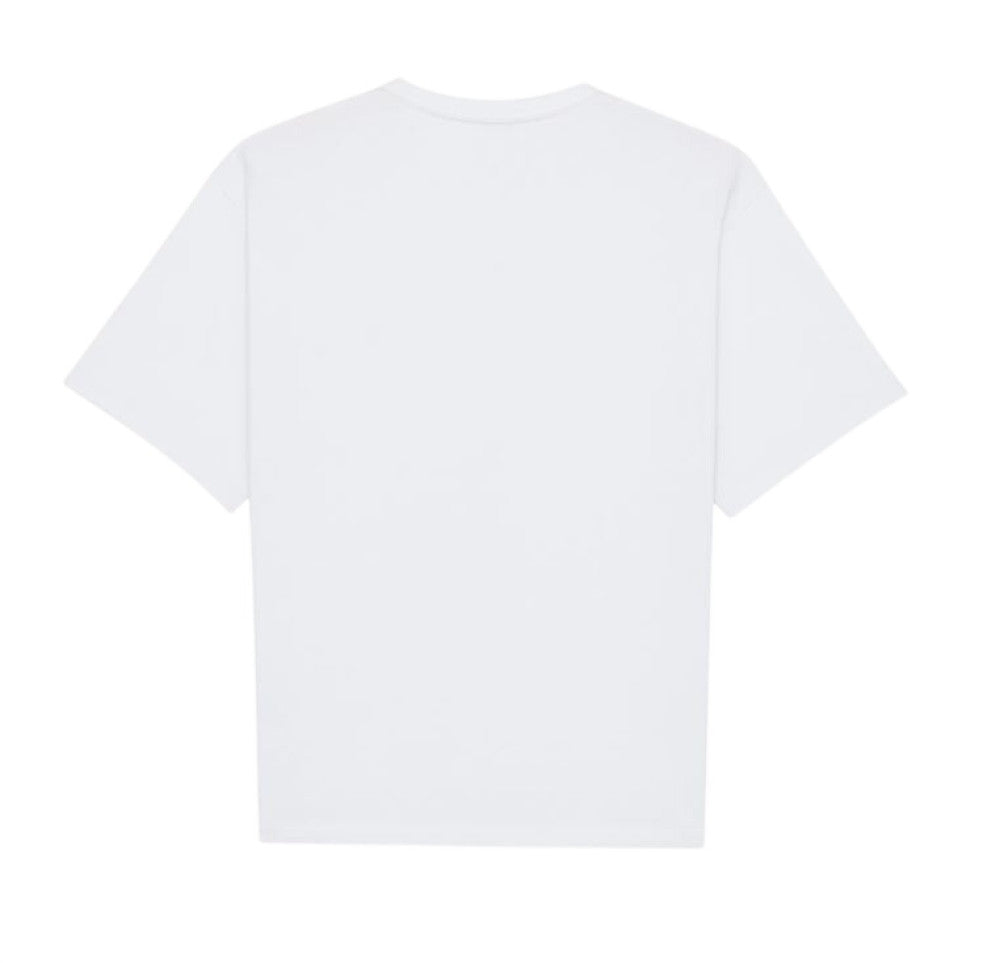 White Crew Neck T-Shirts 2
