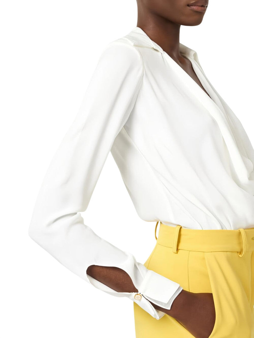 Ivory Shirt Collar Top 4