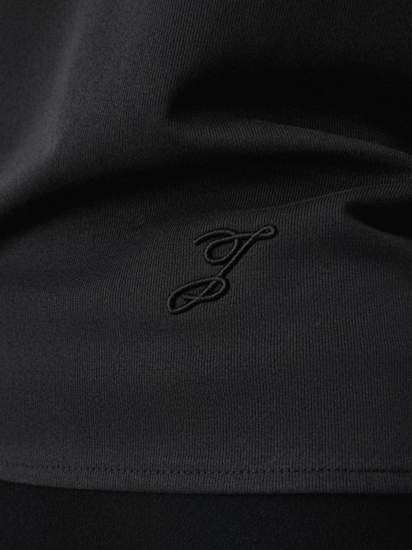 Black Round Neck Top 5