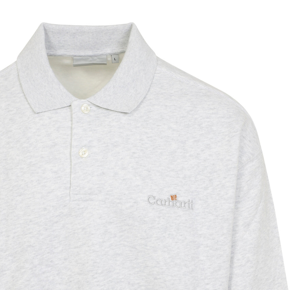 Grey Shirt Collar Sweatshirts 3