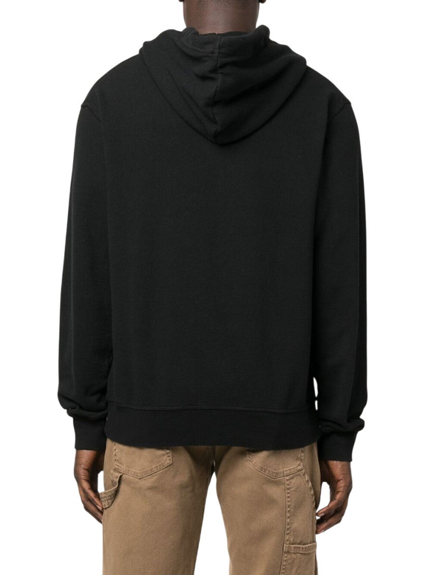 Black Graphic Hood Sweatshirts 4