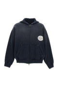 Dark Blue Hood Sweatshirts 1