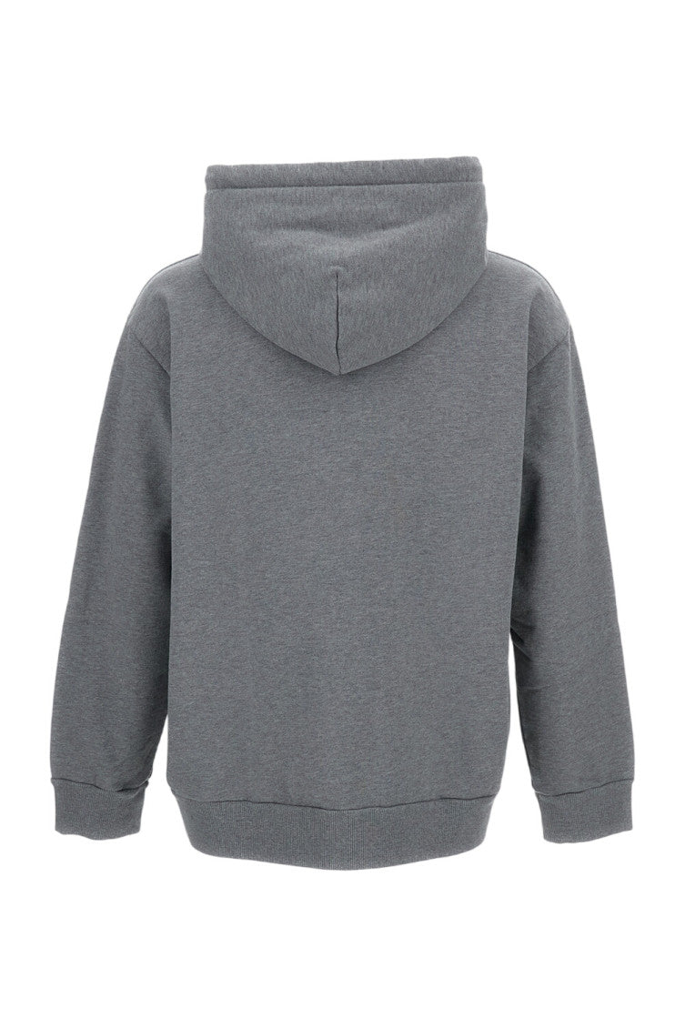 Grey Graphic Hood Sweatshirts 2
