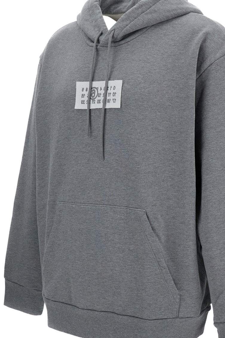 Grey Graphic Hood Sweatshirts 3