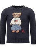 Blue Graphic Sweater 1