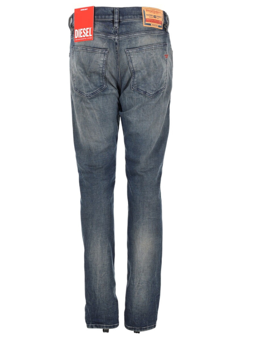 Navy Blue Slim Jeans 2