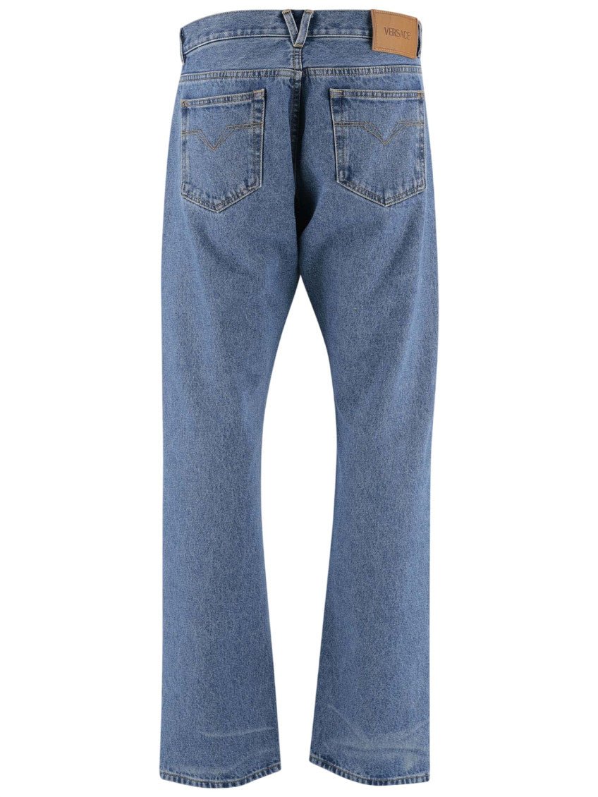 Blue Regular Mid Rise Jeans 2