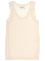 Beige Scoop Neck Top 1
