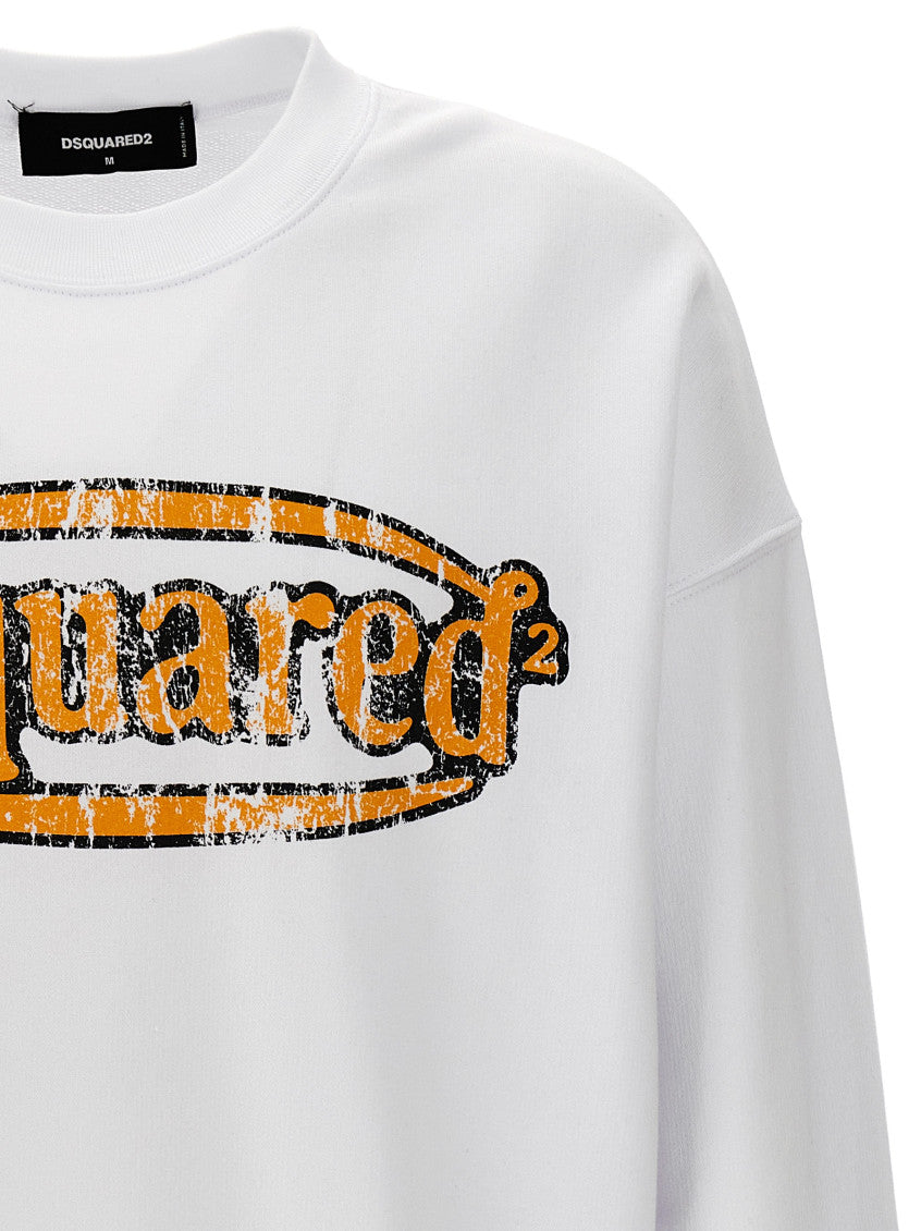 White Logo Sweatshirt 3