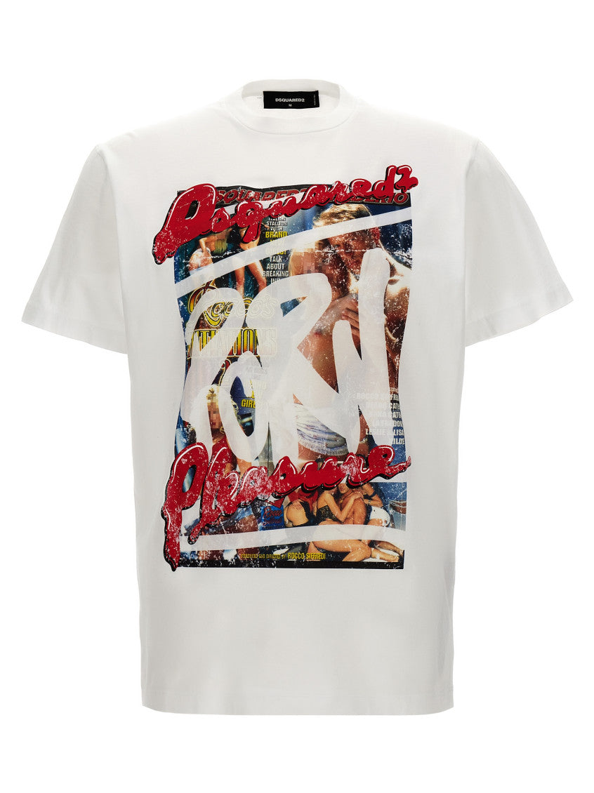 White Rocco Print T-shirt 1