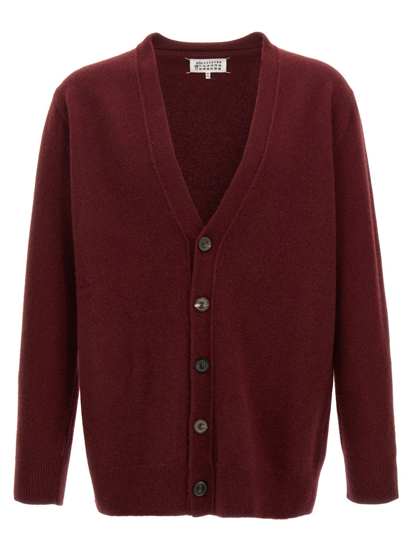 Maroon Wool Cardigan 1