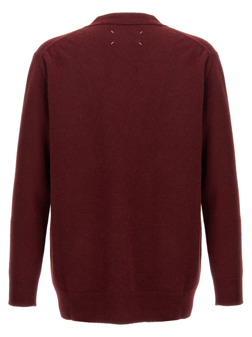 Maroon Wool Cardigan 2