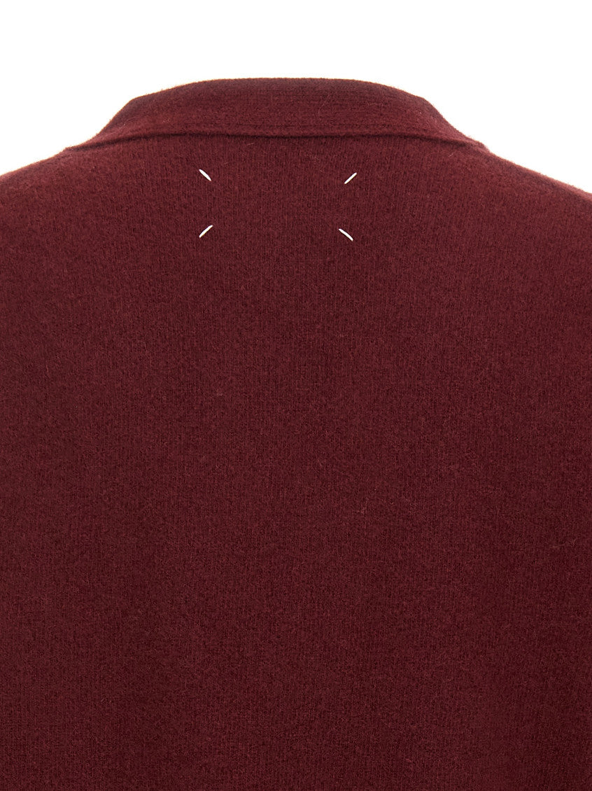 Maroon Wool Cardigan 4