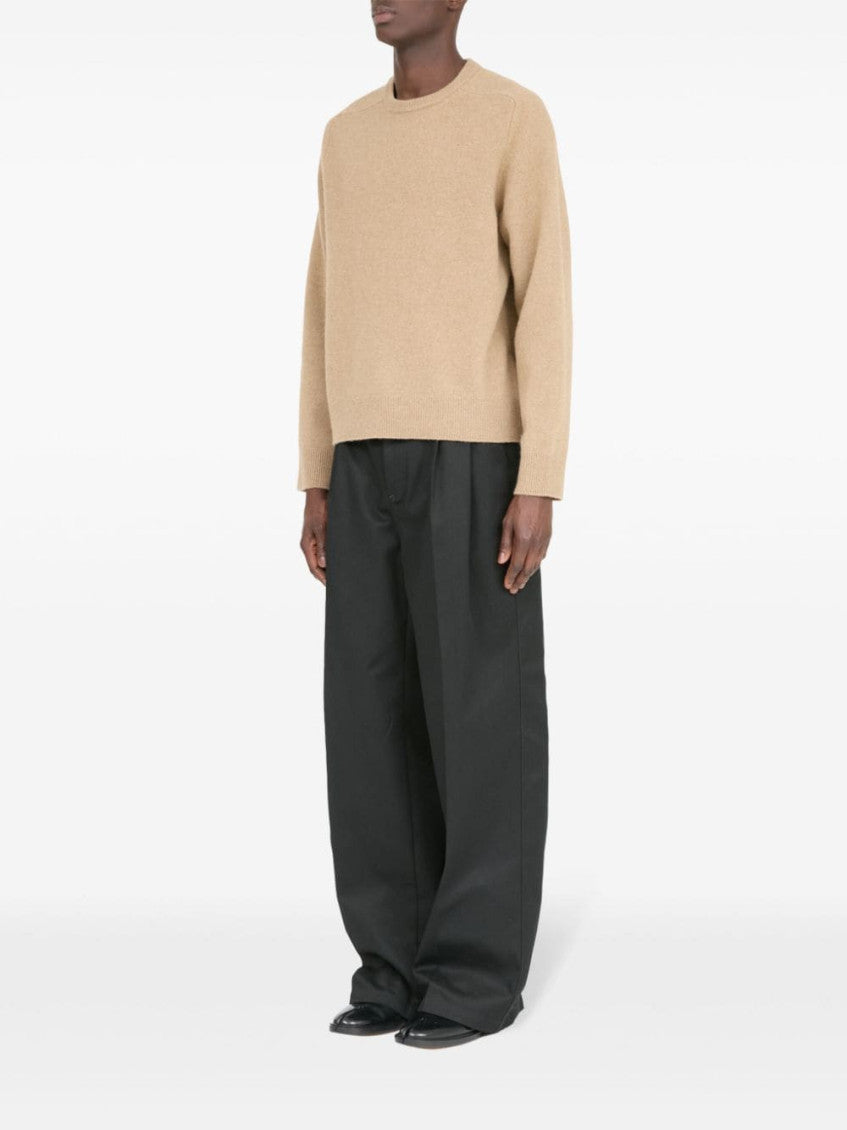 Beige Wool Sweater 6