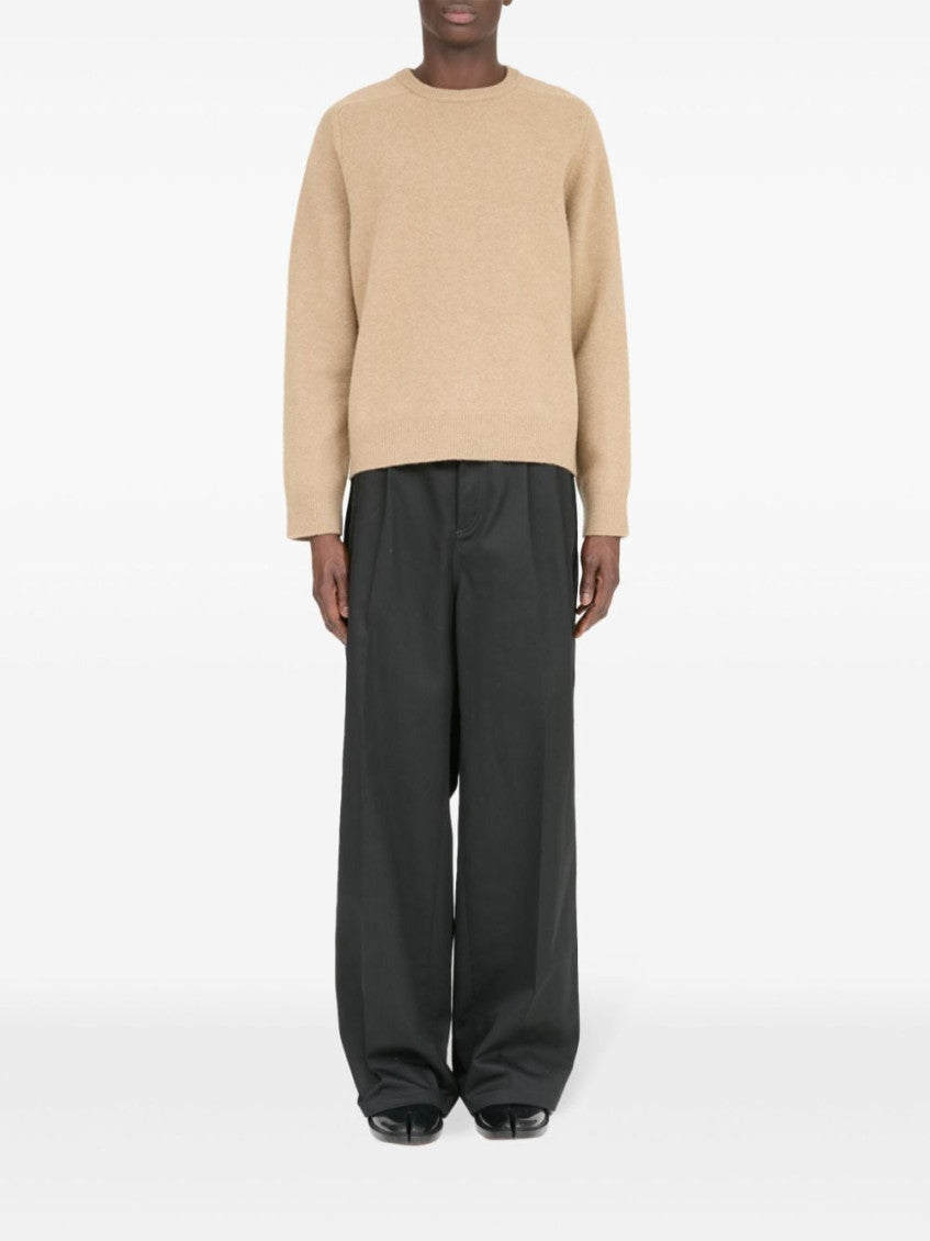 Beige Wool Sweater 7