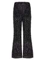 Black Flared Leg Pant 1