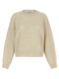 Beige Sequin Sweater 1
