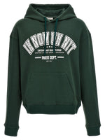Dark Green College Hoodie 1