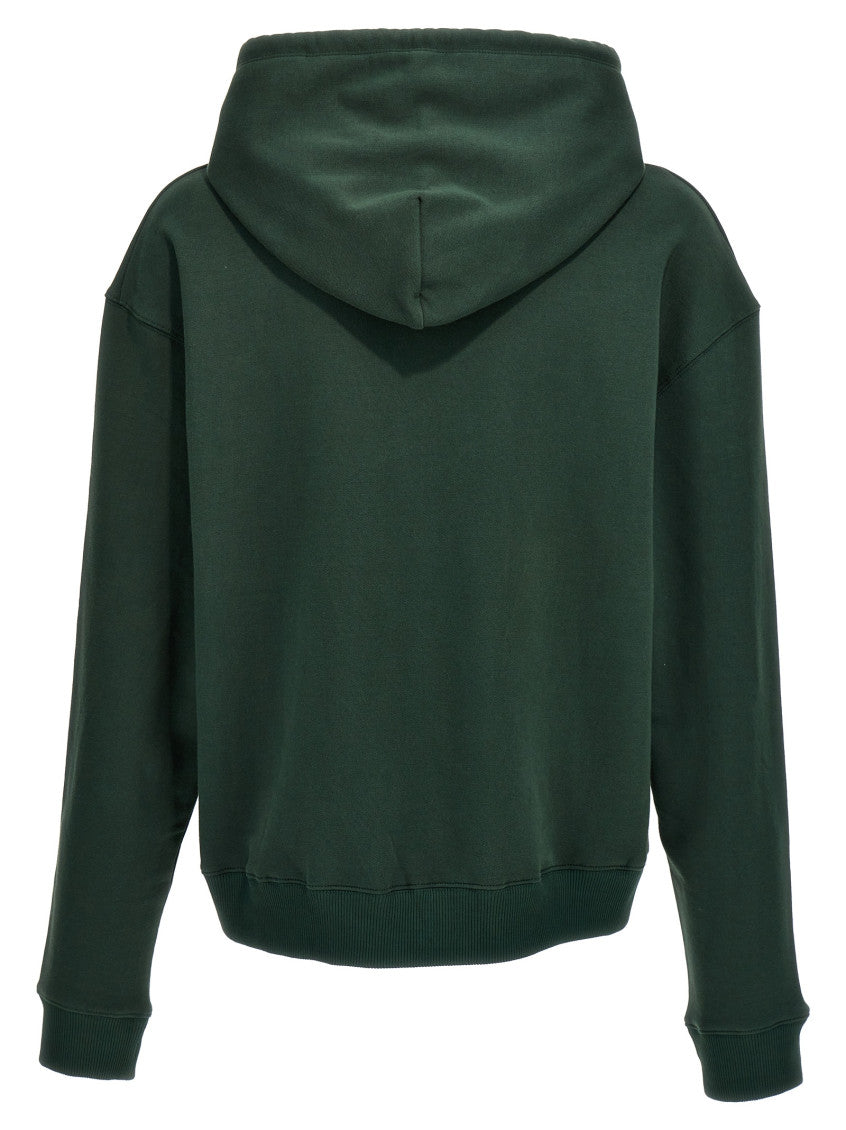 Dark Green College Hoodie 2