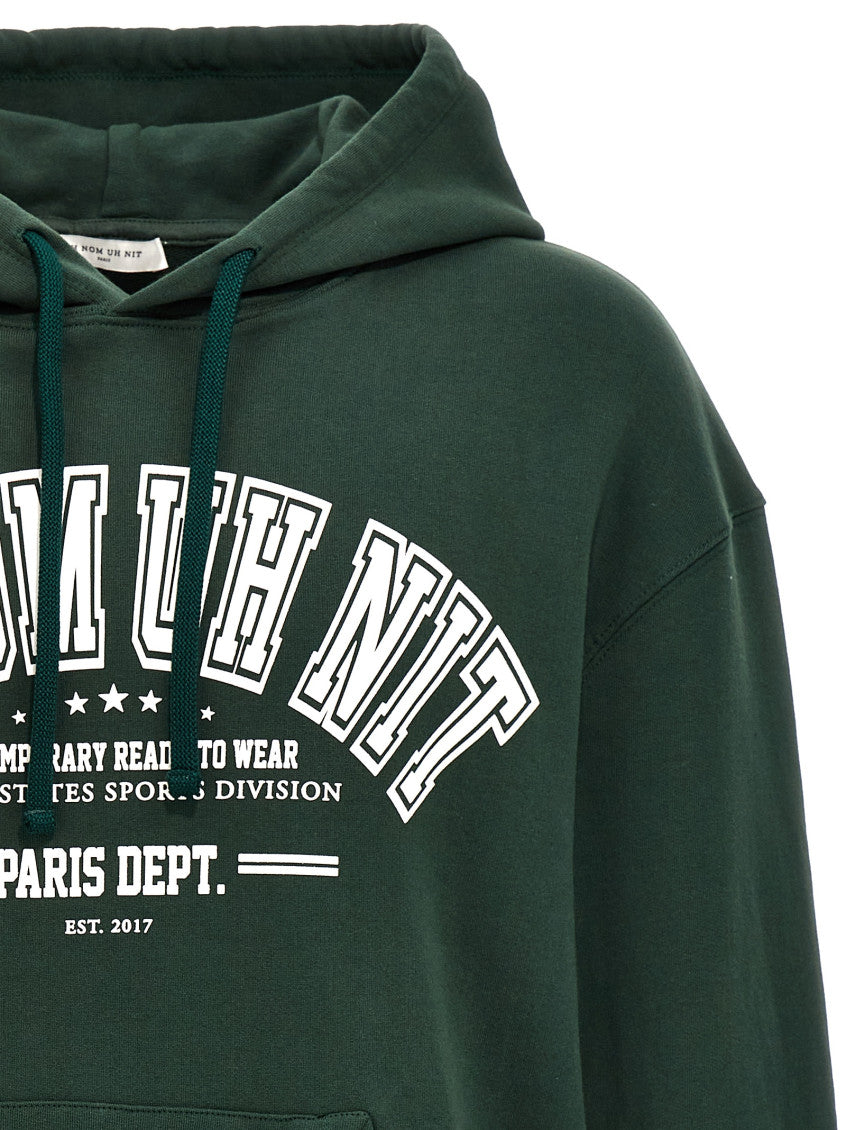 Dark Green College Hoodie 3