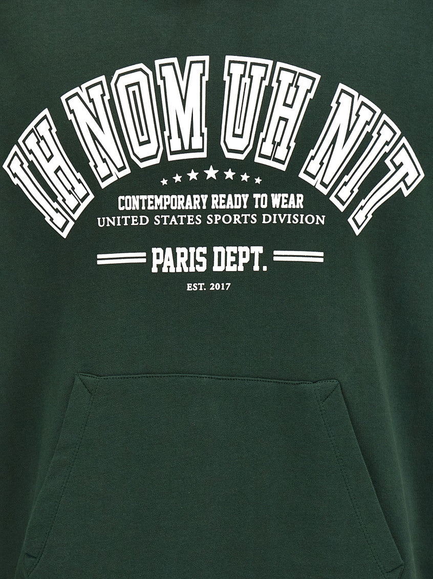 Dark Green College Hoodie 4