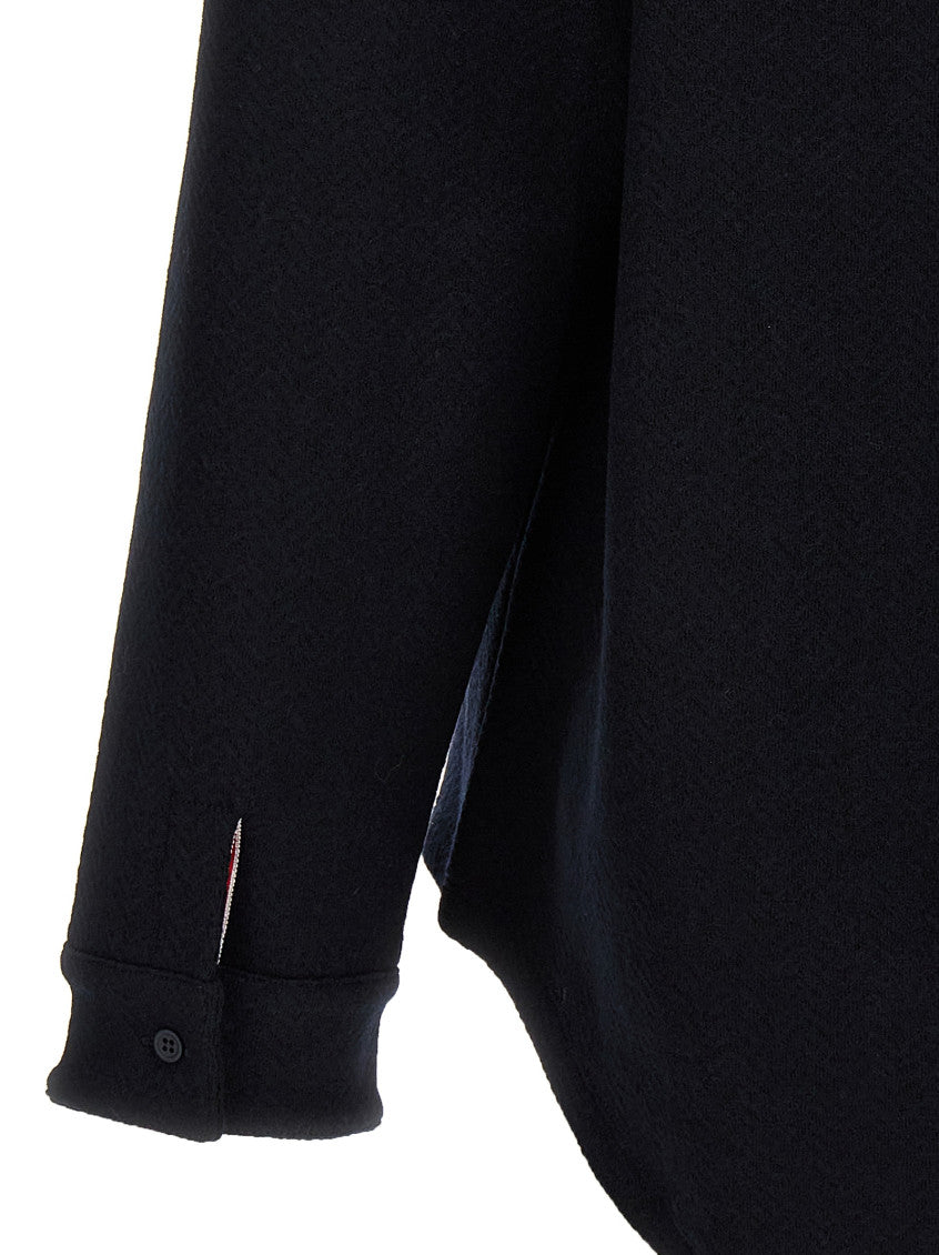 Midnight Blue Oversize Shirt 4