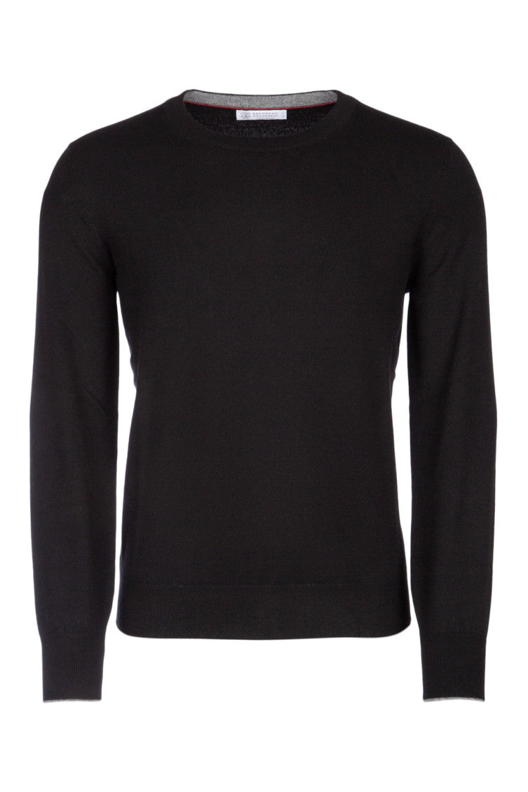 Black Crewneck  Pullover 1