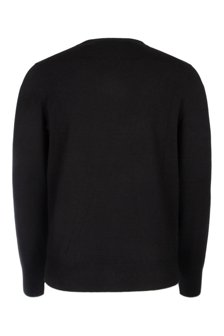Black Crewneck  Pullover 2