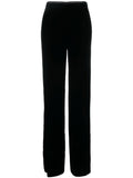Black straight-leg trousers 1
