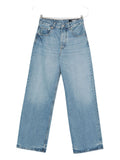 Blue Straight Leg Jeans 1