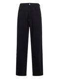 Black Cotton Trousers 1