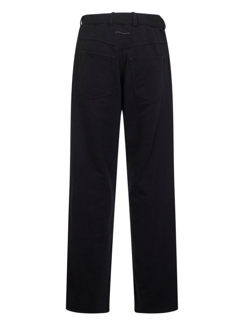 Black Cotton Trousers 2