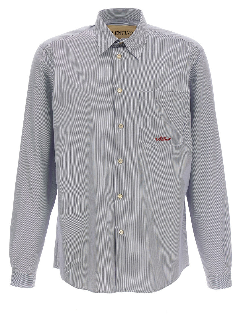 Light Blue Striped Shirt 1