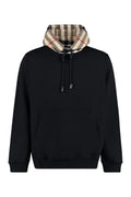 Black Relaxed Solid Hoodie 1