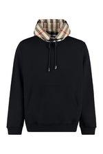 Black Relaxed Solid Hoodie 1