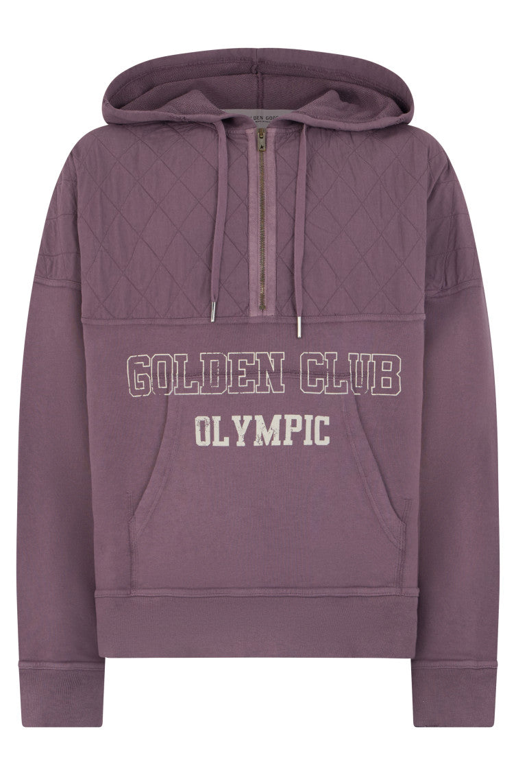 Light Purple Graphic Hoodie 1