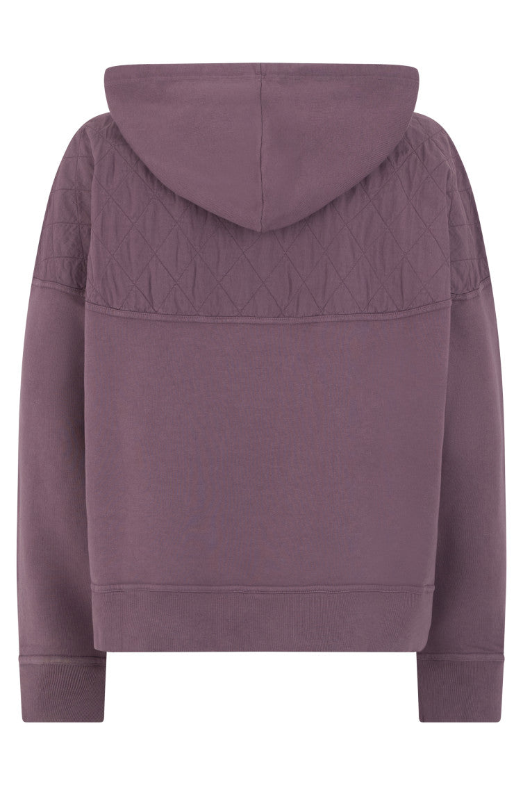 Light Purple Graphic Hoodie 2