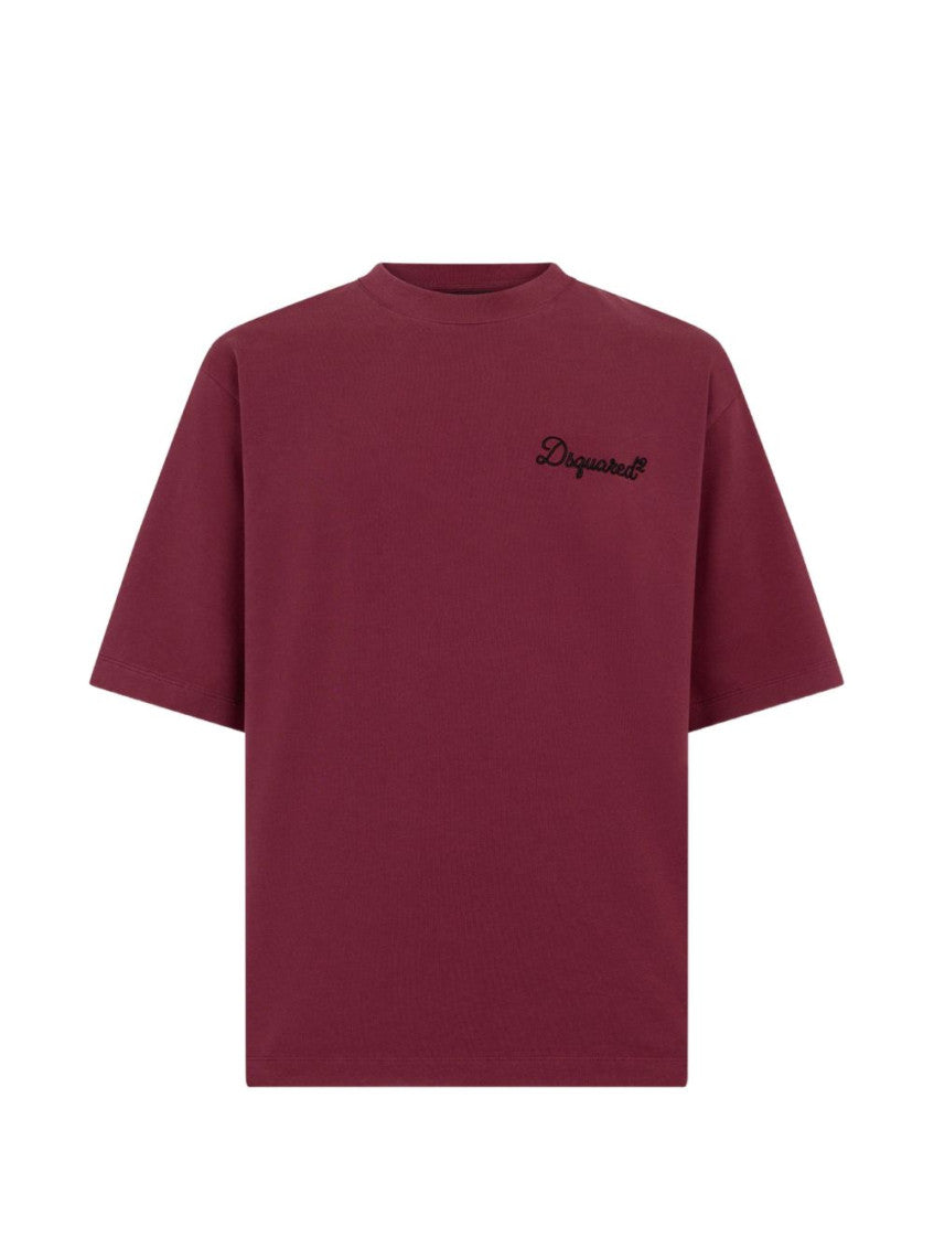 Purple Crew Neck T-Shirt 1