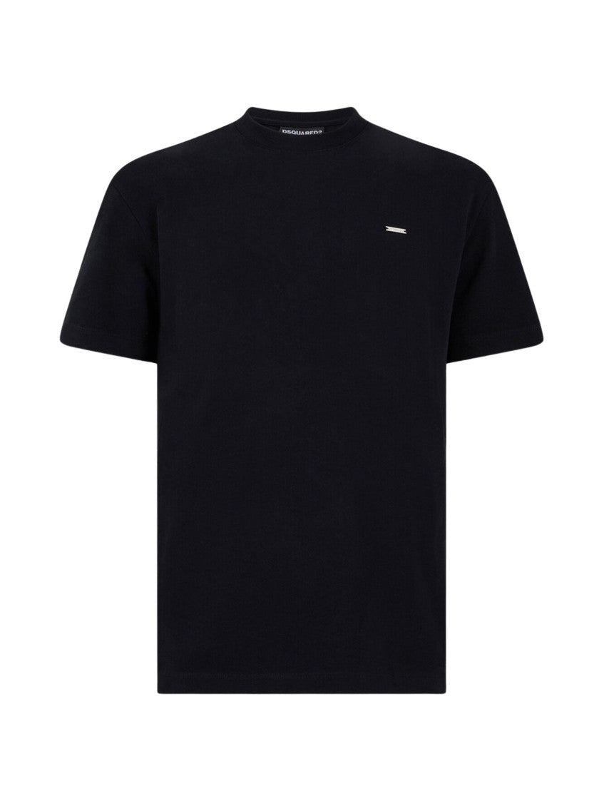 Black Crew Neck T-Shirt 1