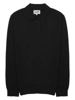 Black Solid Regular Polo 1