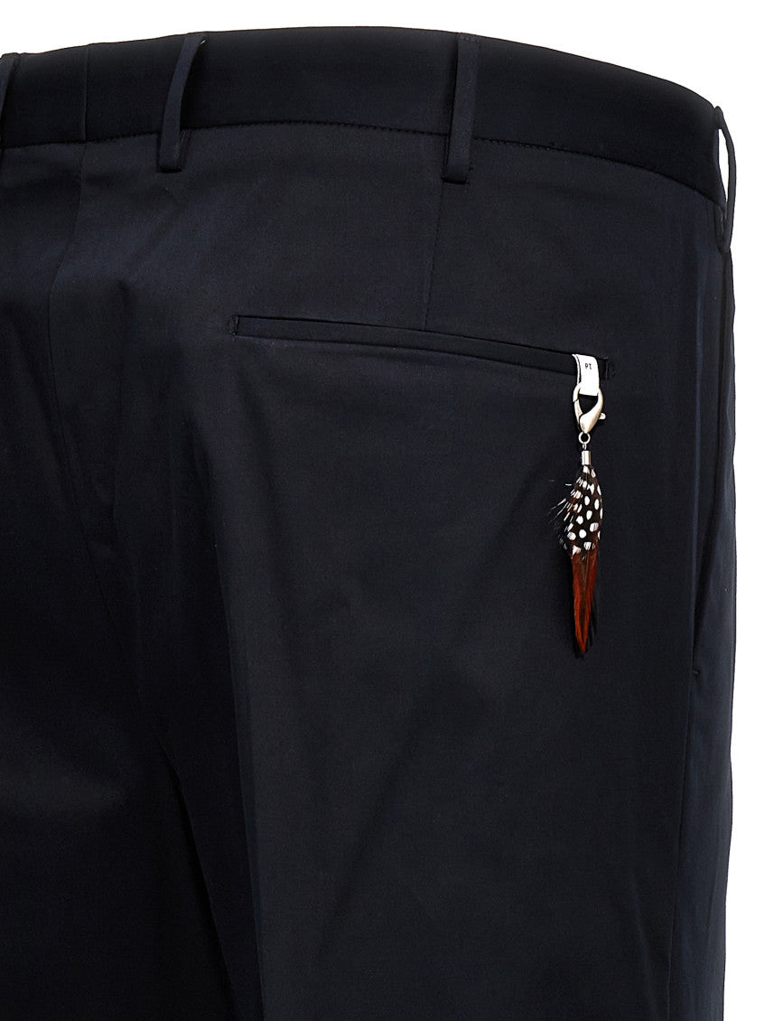 Blue Slim Fit Pants 4