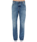 Blue Mid Rise Jeans 1